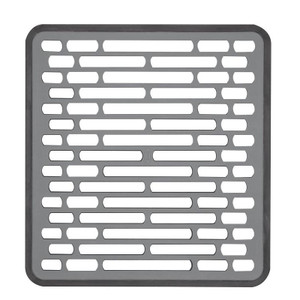 Kitchen Sink Mat - Gray- 12.25" x 11.5"