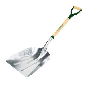 Shovel- DHSP- 27"- Wood Handle- # 12 Aluminum Grain Scoop