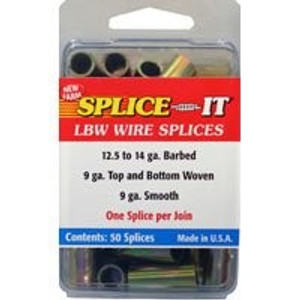 Splice-It Fence Wire Repair Crimps SS55 12.5 Ga 50 Pack