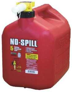 Gas Can- 5 Gallon- Plastic- Red