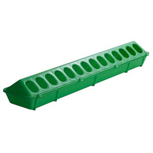 Poultry Feeder- Tray- 20" Green