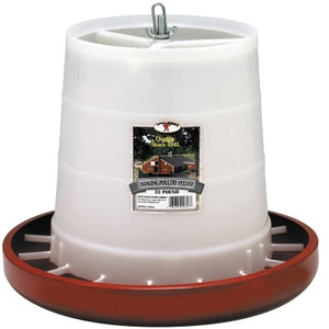 Poultry Feeder- 22 Lb Capacity- Plastic