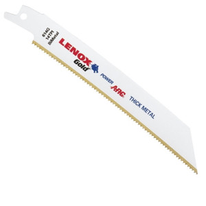 Reciprocating Saw Blade- 6"- 14 TPI- Titanium Coated