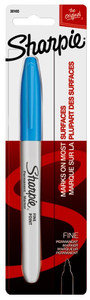 Sharpie- Permanent Marker- Fine Point- Blue