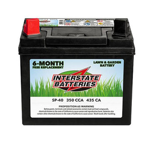 Interstate- Tractor Battery- 12 V- 350 CCA