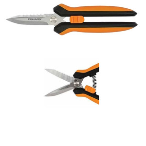 Fiskars- Multi-Purpose Pruner- Snips- Knife- Saw- With Sheath