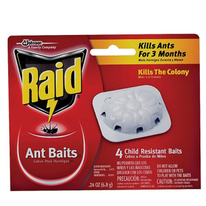 Raid- Ant Bait Stations- 4 Pack
