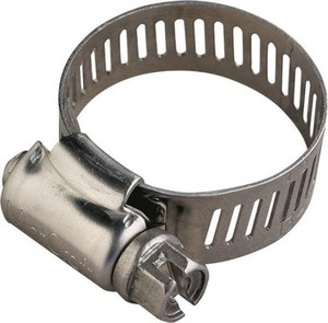 Hose Clamp SS- #  10- 1/2" - 1-1/8"- With SS Screw