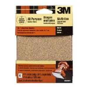 3M- Palm Sander- 1/4 Sheet-  60 Grit- 5 Pack