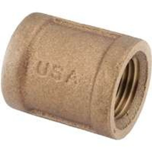 Brass Pipe- Fittings- 1"- Coupling