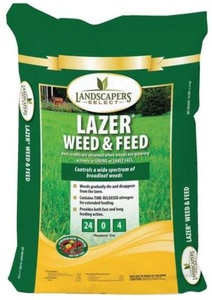 Lawn Fertilizer With Weed Control- 24-0-4- 16 Lb- 5-000 Sqft