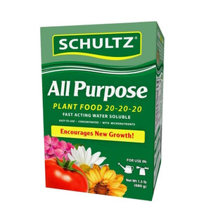 Plant Food- 20-20-20- 1.5 Lb