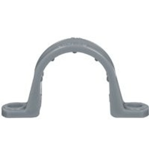 PVC Conduit- Clamp-  3/4"- 2 Hole- 5 Pack