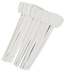 Plant Label- T Stakes- 8"- 10 Pack- Plastic