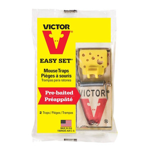 Mouse Trap- With Swiss Cheese Scented Bait- 2 Pack