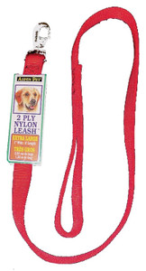 Dog Leash- 6' X 1"- Red