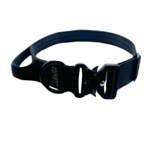 Dog Collar- Large- Adjusts 20" To 26" - Black- Alcott Tactical