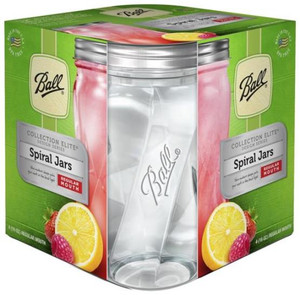 Ball- Canning Jar- Pint- Spiral- 4 Pack