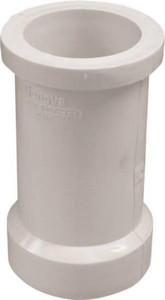 PVC DWV- Hub Adapter- 4" x 4"