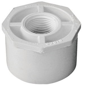 SCH 40- 2"- Bushing x  3/4"- Slip x FPT