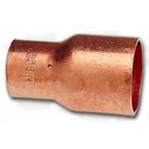 Copper Fittings- 3/4"- CXC- Coupling x 1/2" CXC