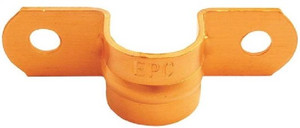Copper Fittings- Tube Strap- 3/4"- 2 Hole- 5 Pack