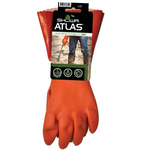 Gloves- Atlas 620- PVC Coated- Cotton Lined- Large