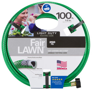 Garden Hose. 1/2" x 100'- Light Duty