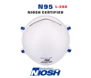 Disposable- N95- Cup Respirator- 5 Pack