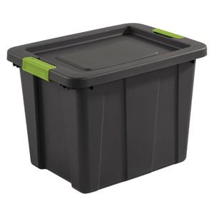 Storage Tote- 18 Gallon- 23" x 17.25" x 16.62"
