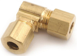 Compression Fittings- 3/8"- Elbow- Brass