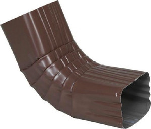 Downspout "A" Elbow 2" X 3" Brown