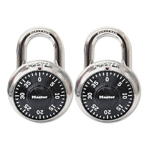 Master Lock- 1500 T- Combination Lock- 2 Pack