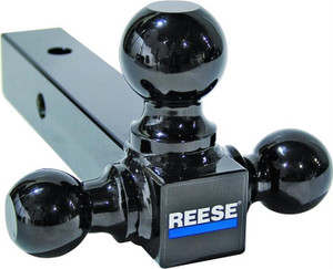 Hitch Ball- Tri-Ball- 2 5/16"- 2"- 1 7/8" Ball- 2" Receiver