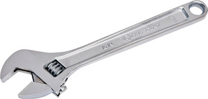 Crescent- AC210VS- 10" Adjustable Wrench- Chrome Finish- Jaw Opens to 1-1/8"