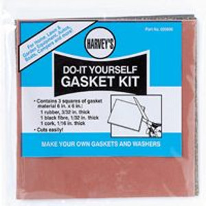 Harvey's- Gasket Material Kit Assortment- 6" X 6"