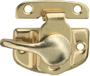 Sash Cam Lock- Steel- Bright Brass