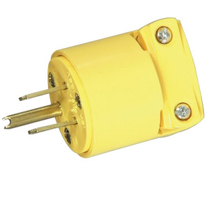 Electrical Cord End- Plug- Grounding- 125 VAC- 15 Amp- NEMA 5-15