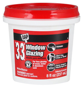 DAP- 33- Window Glazing Compound- 16 Oz