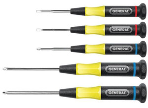 General Tools- Precision Screwdriver Set- 5 Piece