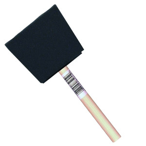 Foam Paint Brush- 4"- With Wood Handle