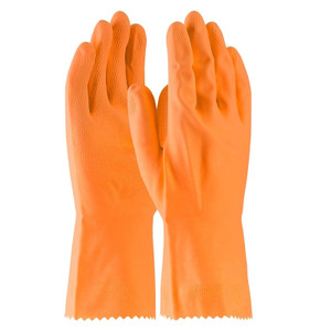 Gloves- Ruff Grip- Large- Double Dipped PVC- Cotton Lining