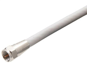 RG-6- CATV Coaxial Cable- 12'- White