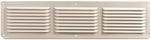 Under Eave Vent- 16" x 4"- White