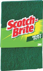 Scotch-Brite- Scouring Pad- Heavy Duty- 6" x 3.85"
