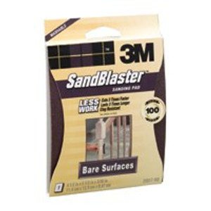3M- Sand Blaster Sanding Pad- 100 Grit