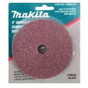 Sanding Disc- 4"- 100 Grit- 5/8" Arbor- 5 Pack