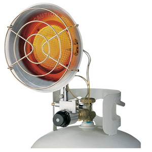 Propane Heater- Radiant Single Head- 15-000 BTU