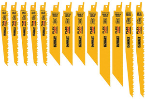 DeWalt- Reciprocating Saw Blade Set- 13 Piece Set