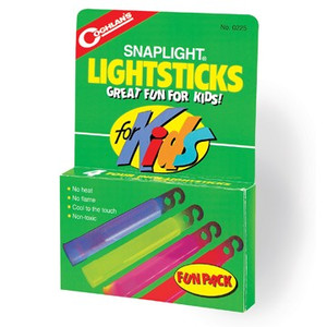 Coghlan's- 0225- Lightsticks For Kids- Assorted Colors- 4 Pack